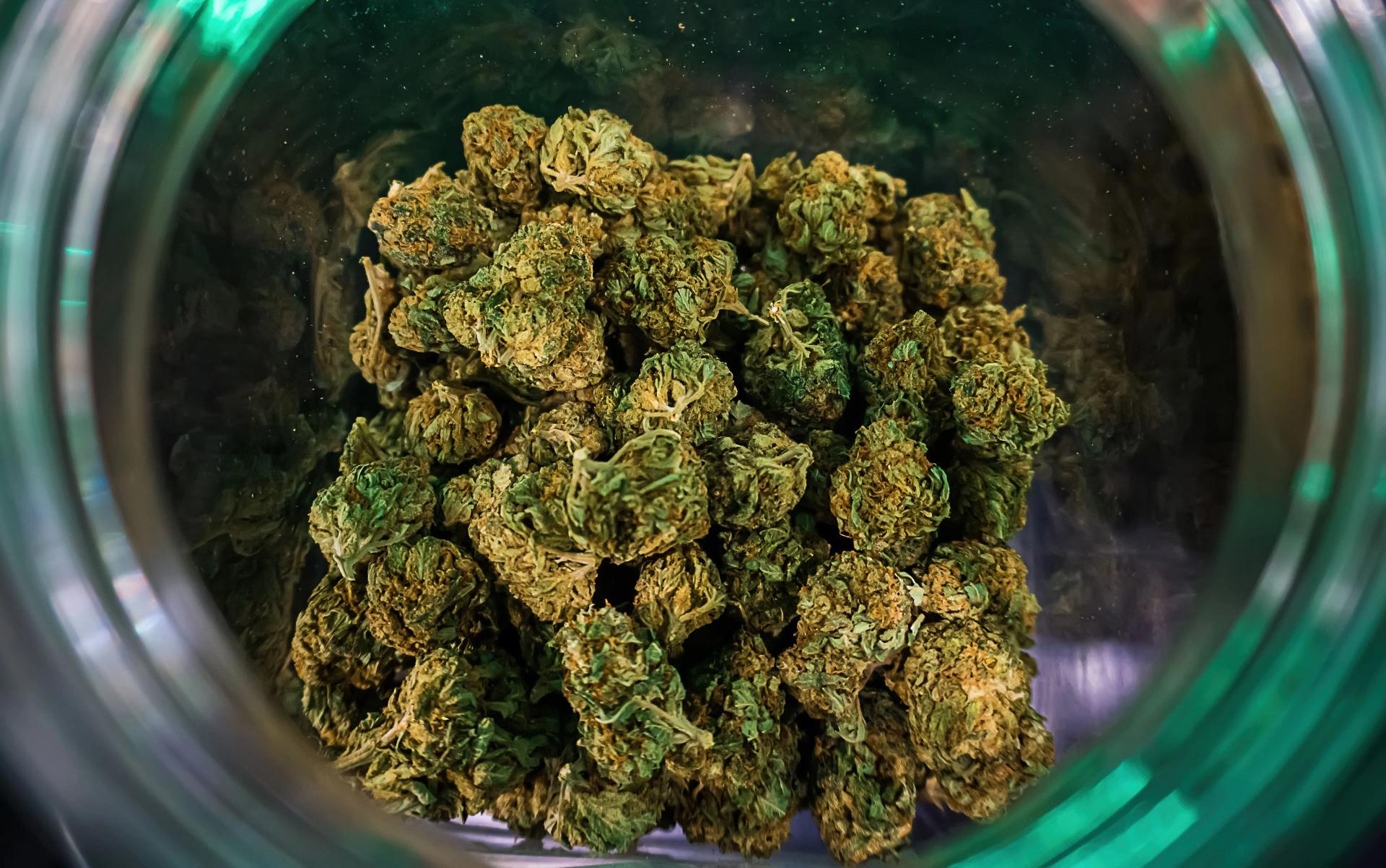 Marijuana in a Jar Marijuana in a Jar