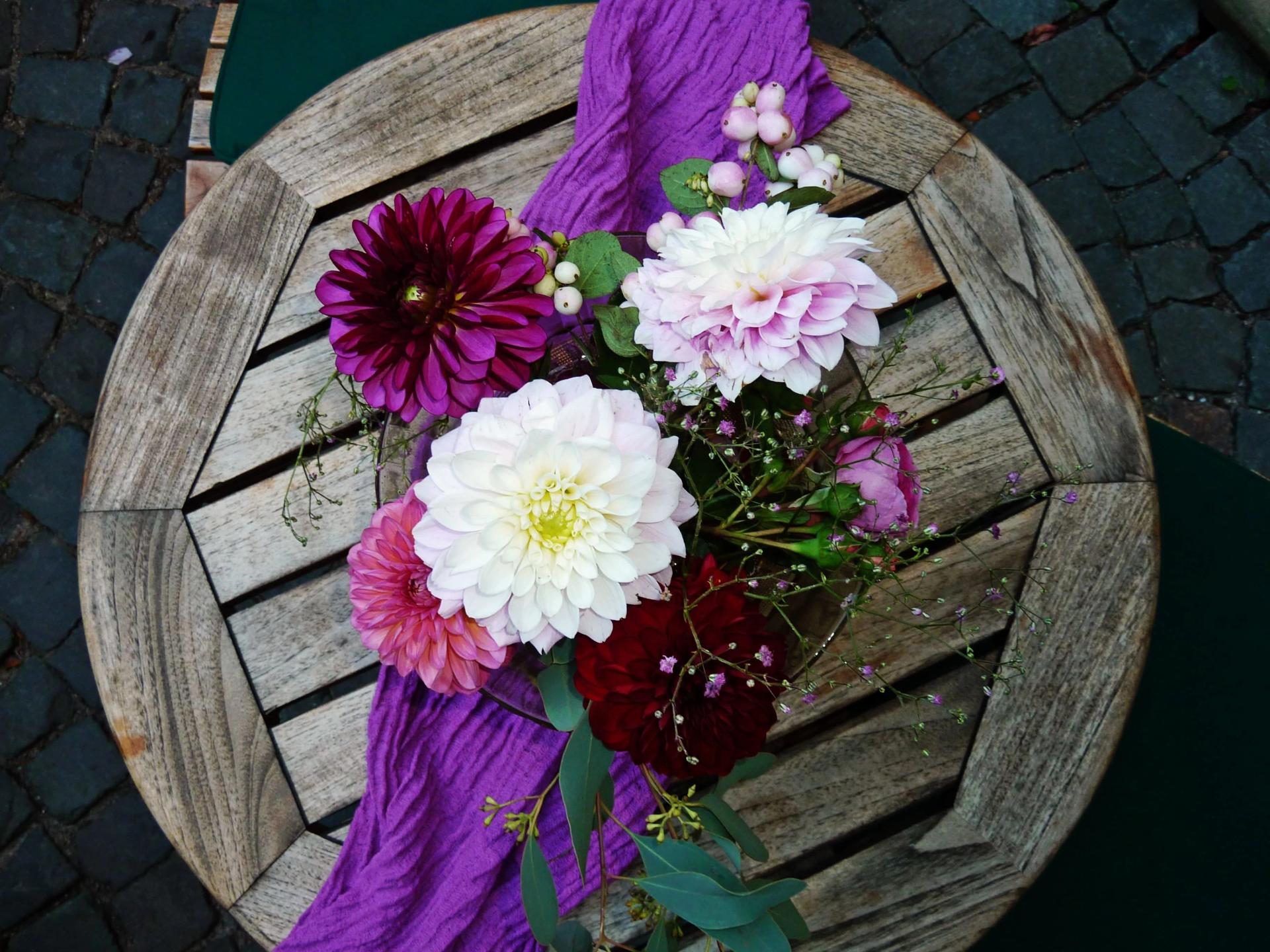 Flowers in a Decorative Arrangement