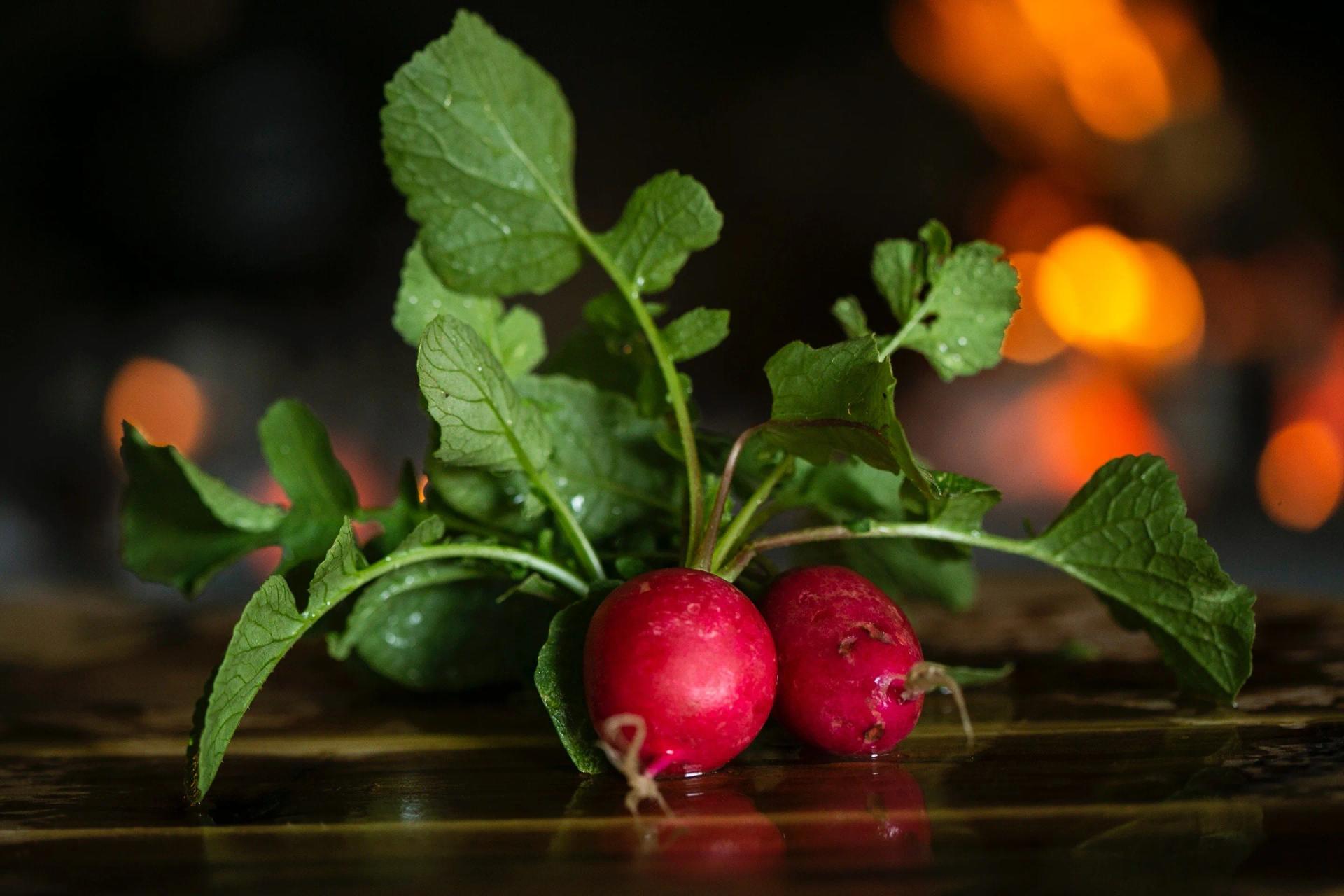 Radishes on the Table